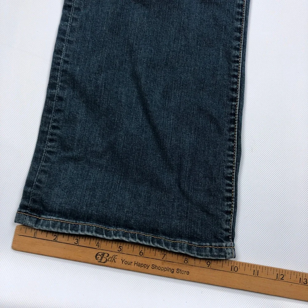 Levis 517 Mens 40x32 Blue Bootcut Jeans Medium Wash Denim Stretch Pants